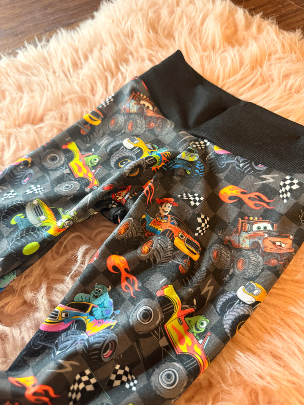 Disney Truck Leggings 12/18M