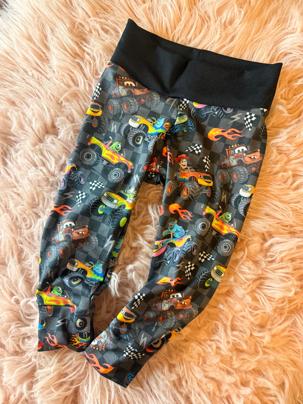 Disney Truck Leggings 12/18M
