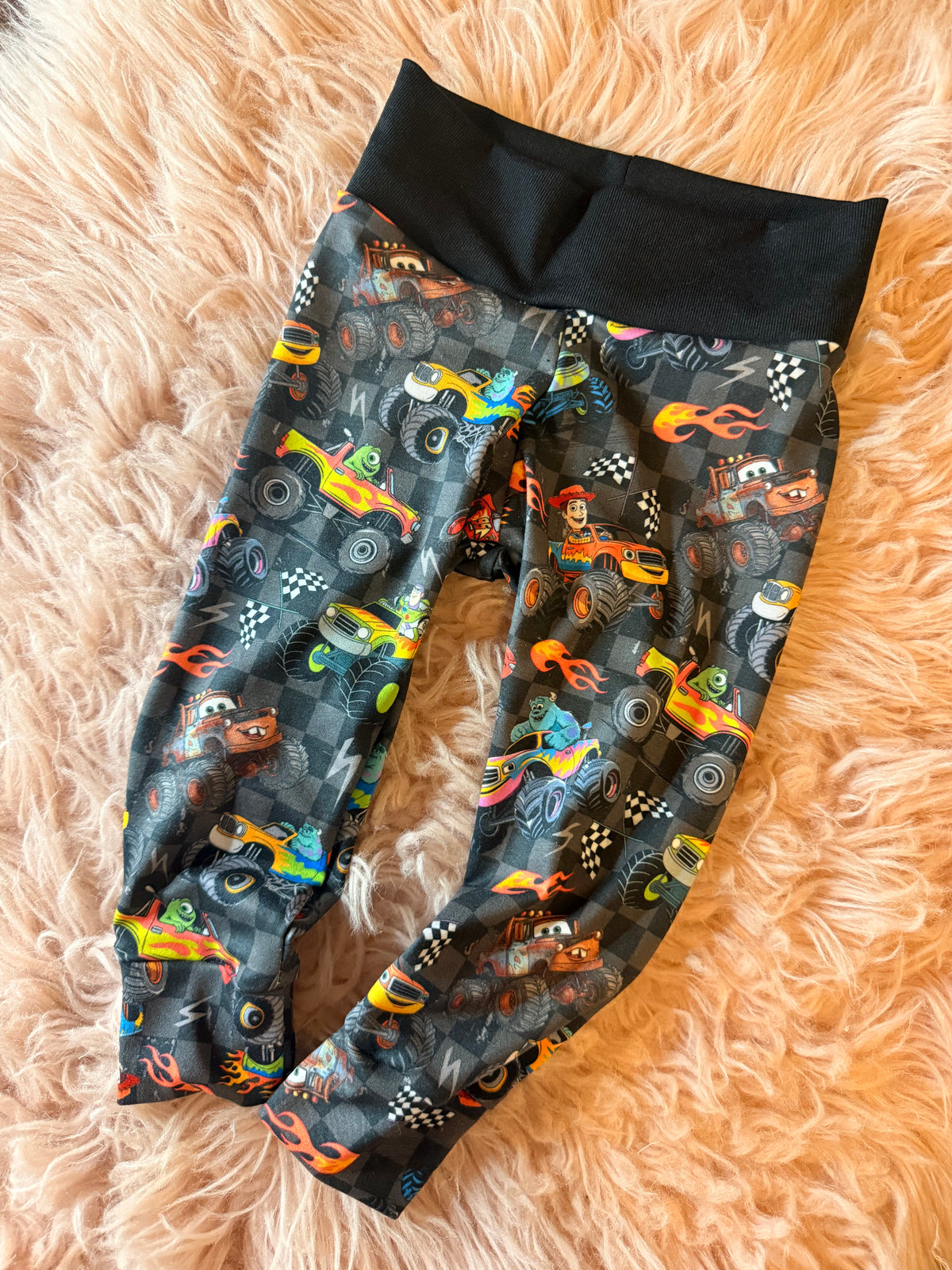 Disney Truck Leggings 12/18M