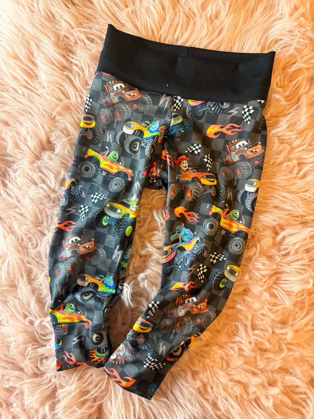 Disney Truck Leggings 12/18M