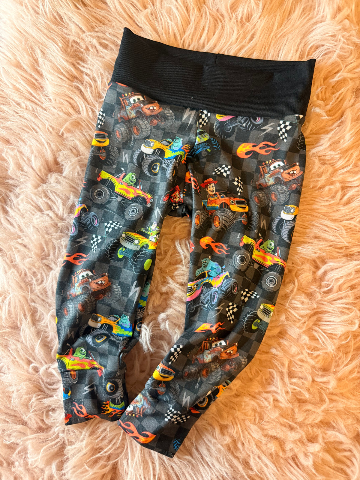 Disney Truck Leggings 12/18M